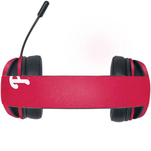 MLB Philadelphia Phillies - Solid Distressed Razer Kraken X Skin